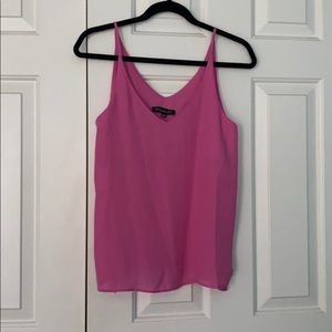 Hot pink cami tank top.